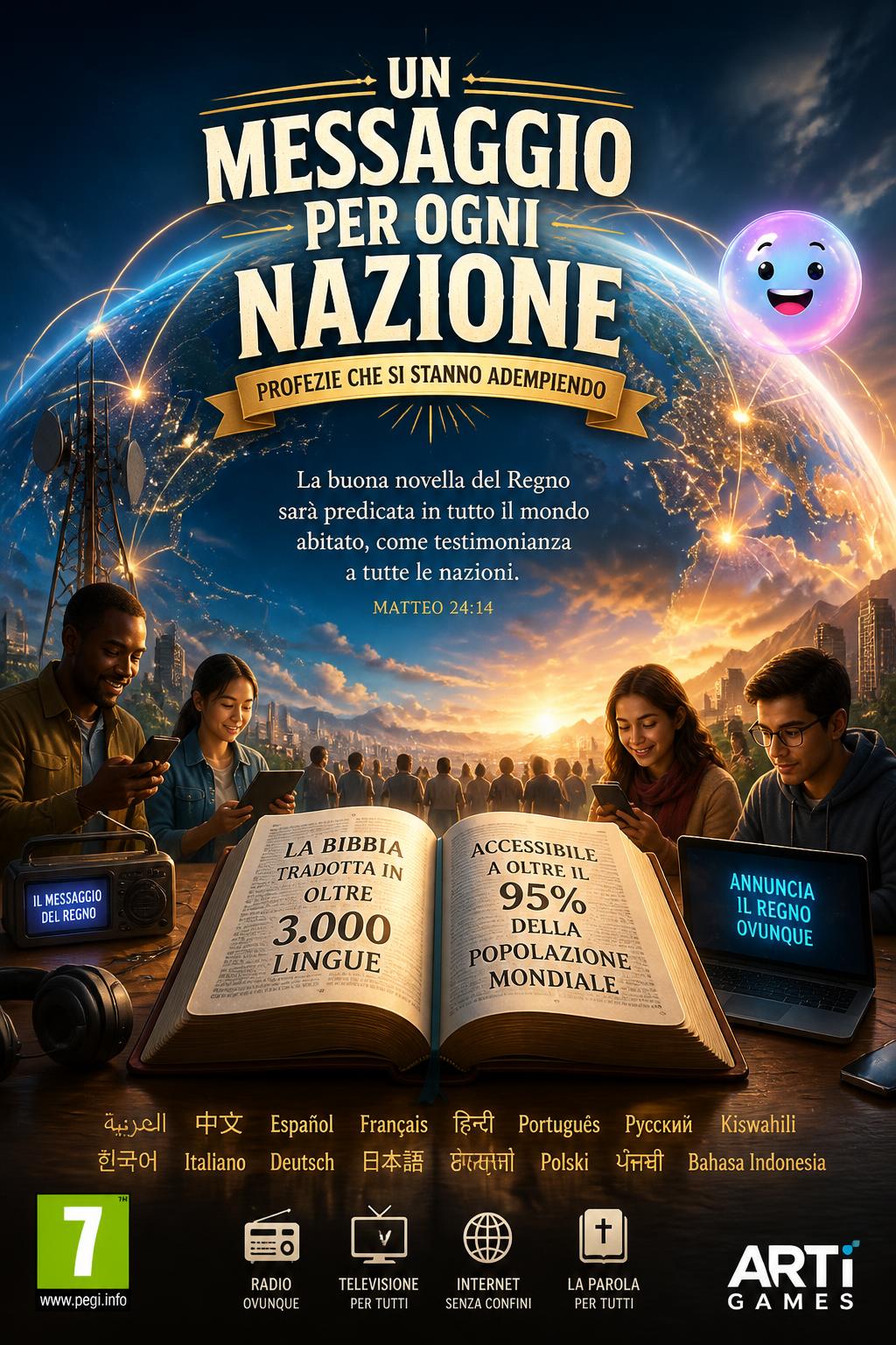 Un messaggio per ogni nazione