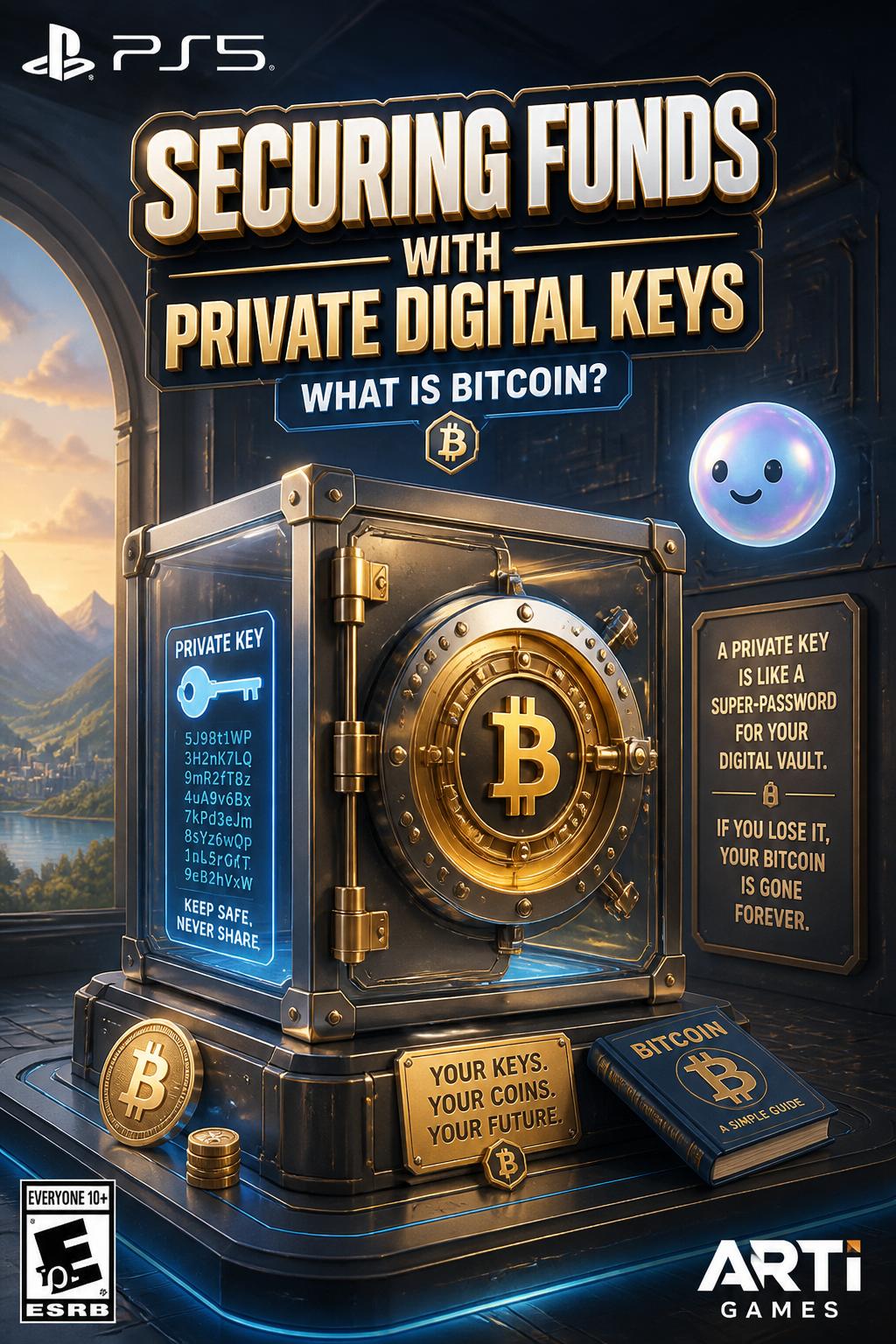 Securing funds with private digital keys