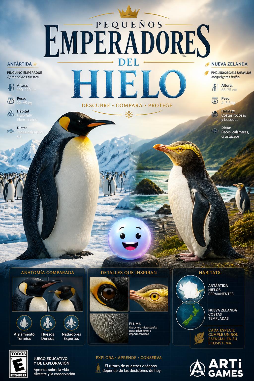 Pequeños Emperadores del Hielo