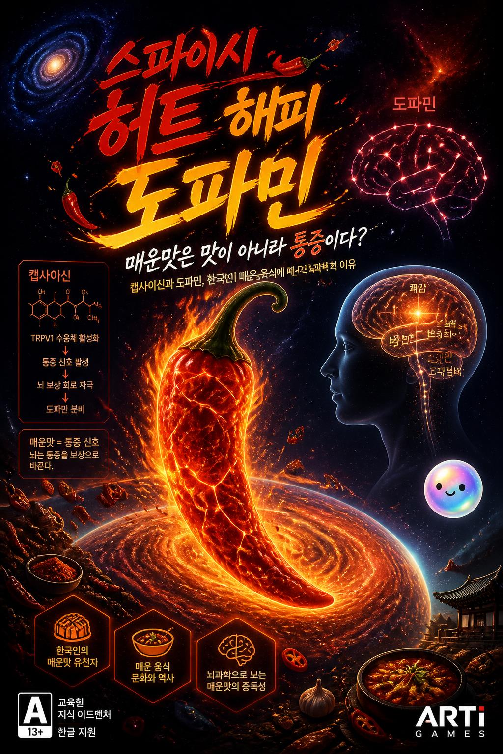 Spicy Hurt Happy Dopamine