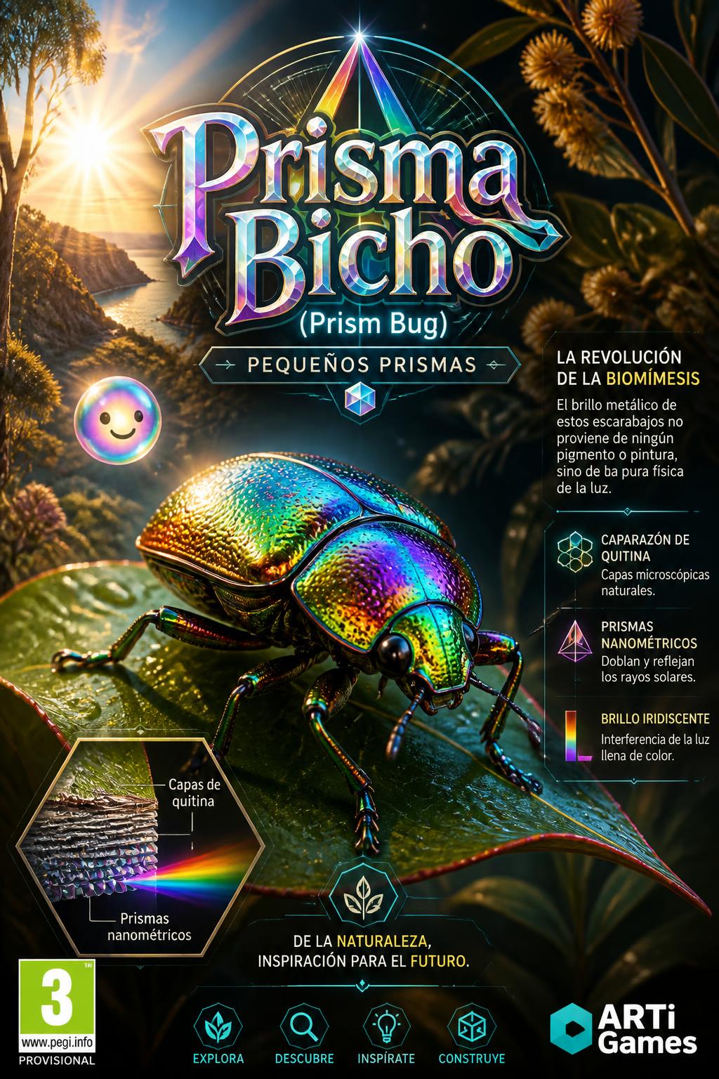 Prisma Bicho (Prism Bug)
        *   Pequeños Prismas (