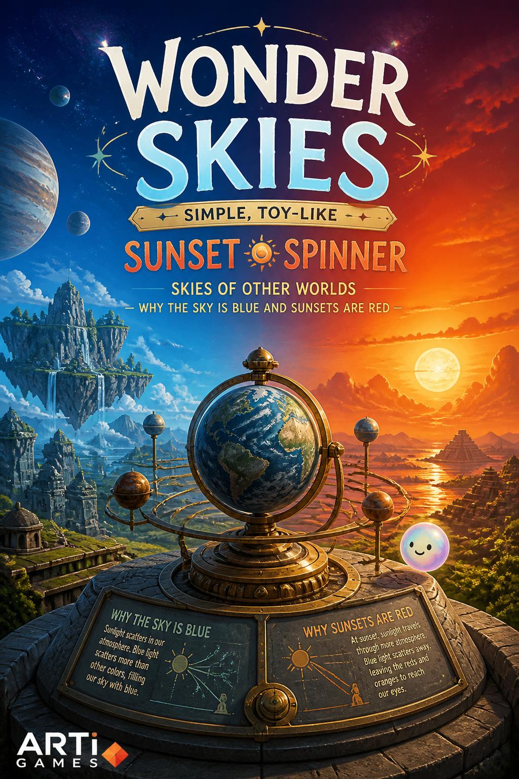 Wonder Skies - Simple, toy-like.
    *   Sunset Spinner
