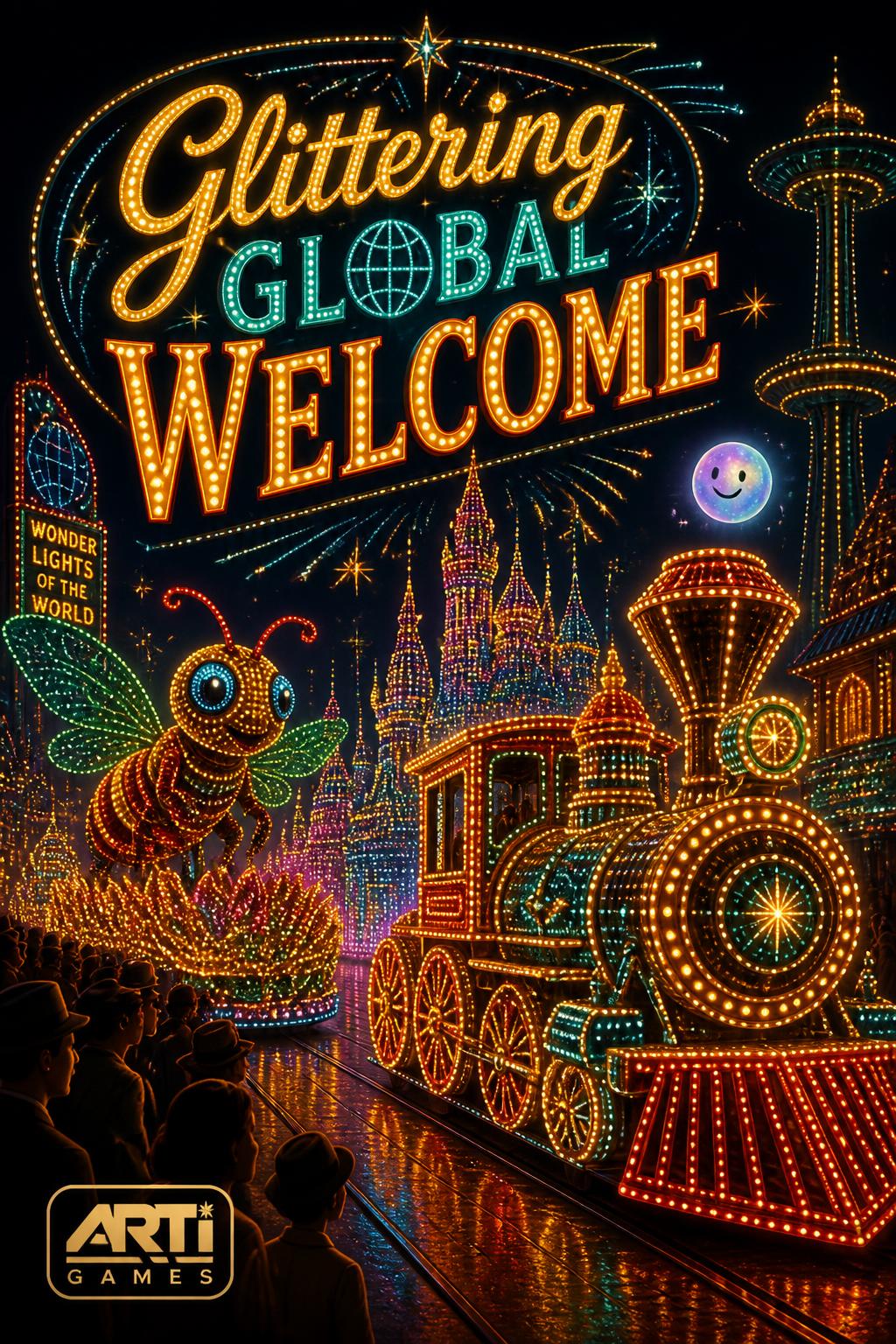 Glittering Global Welcome