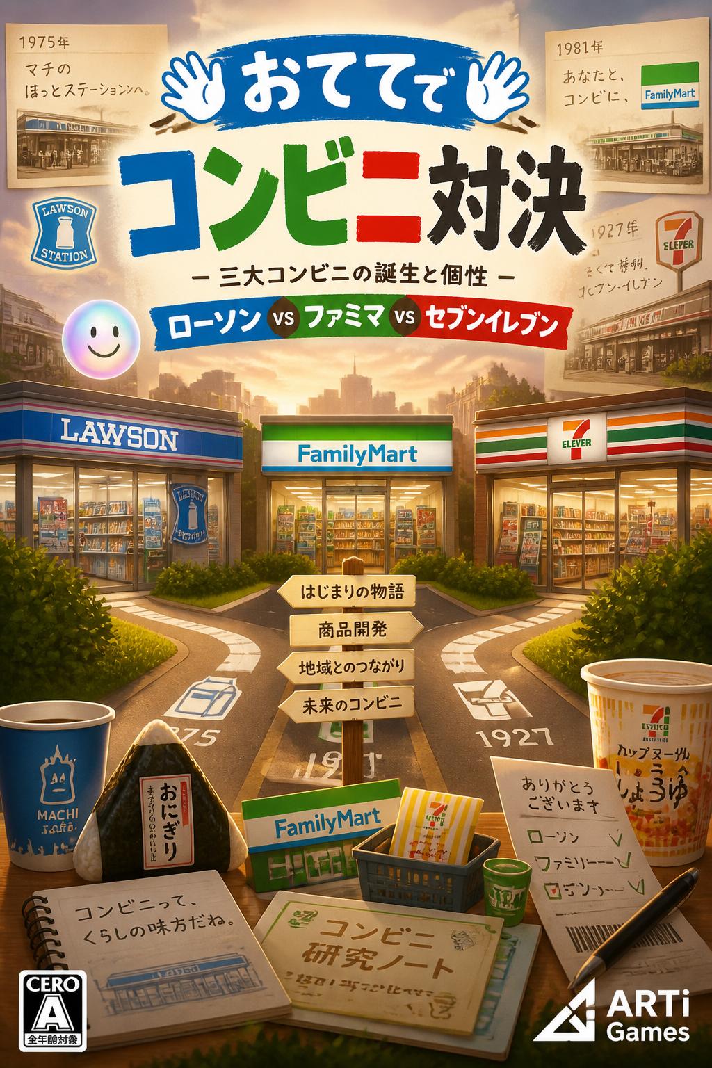 *   *Idea 6:* おててでコンビニ対決 (Conven