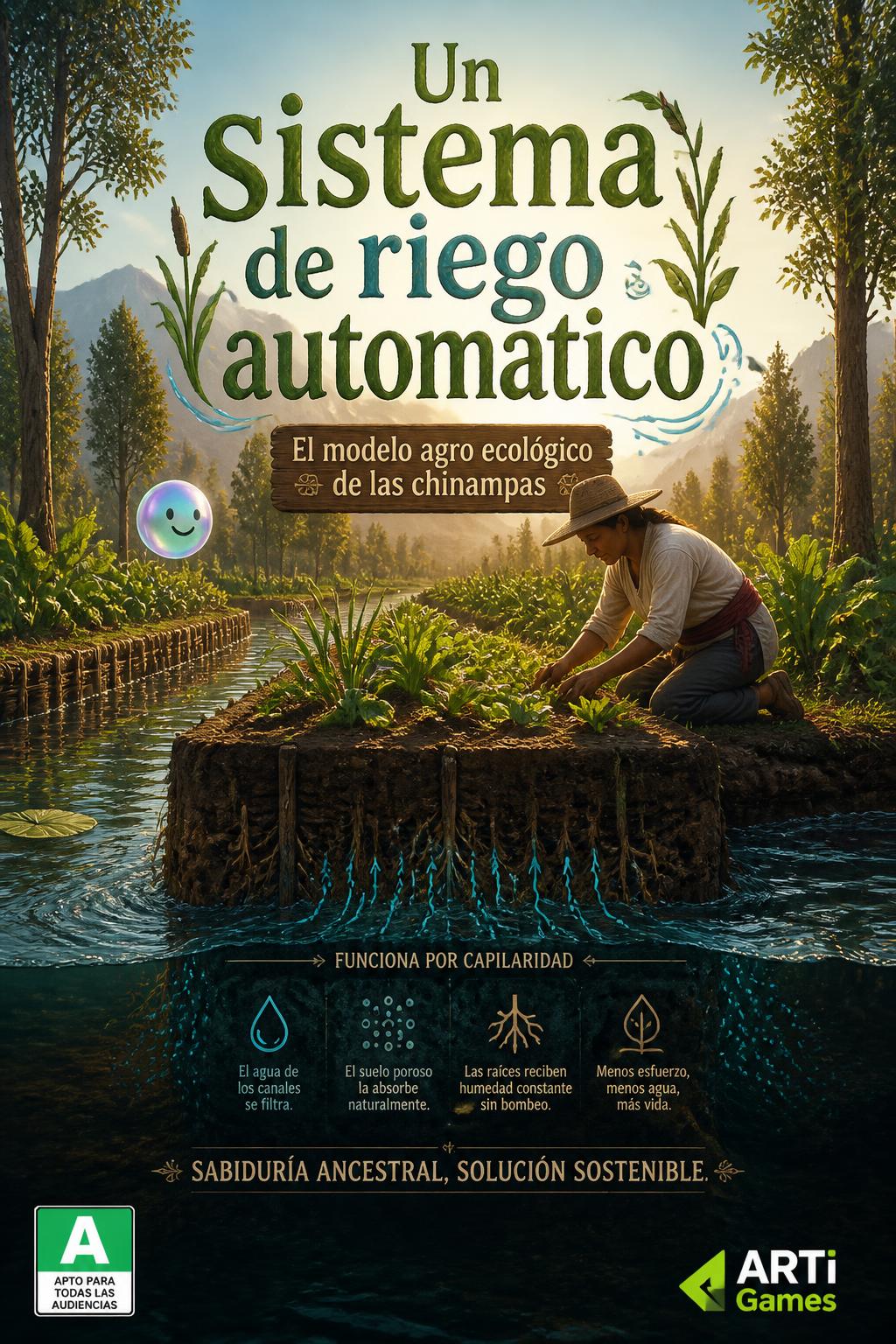Un sistema de riego automático