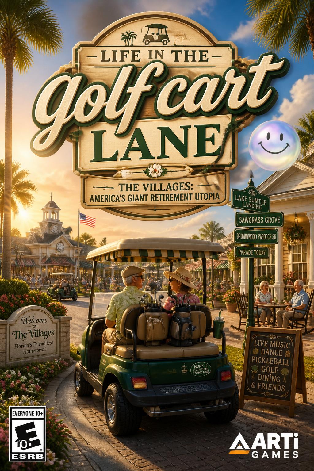 Life in the golf cart lane