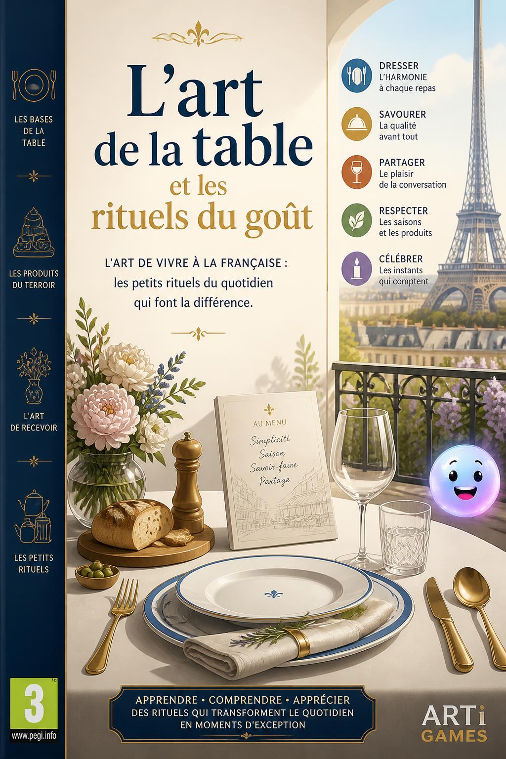 L'art de la table et les rituels du goût