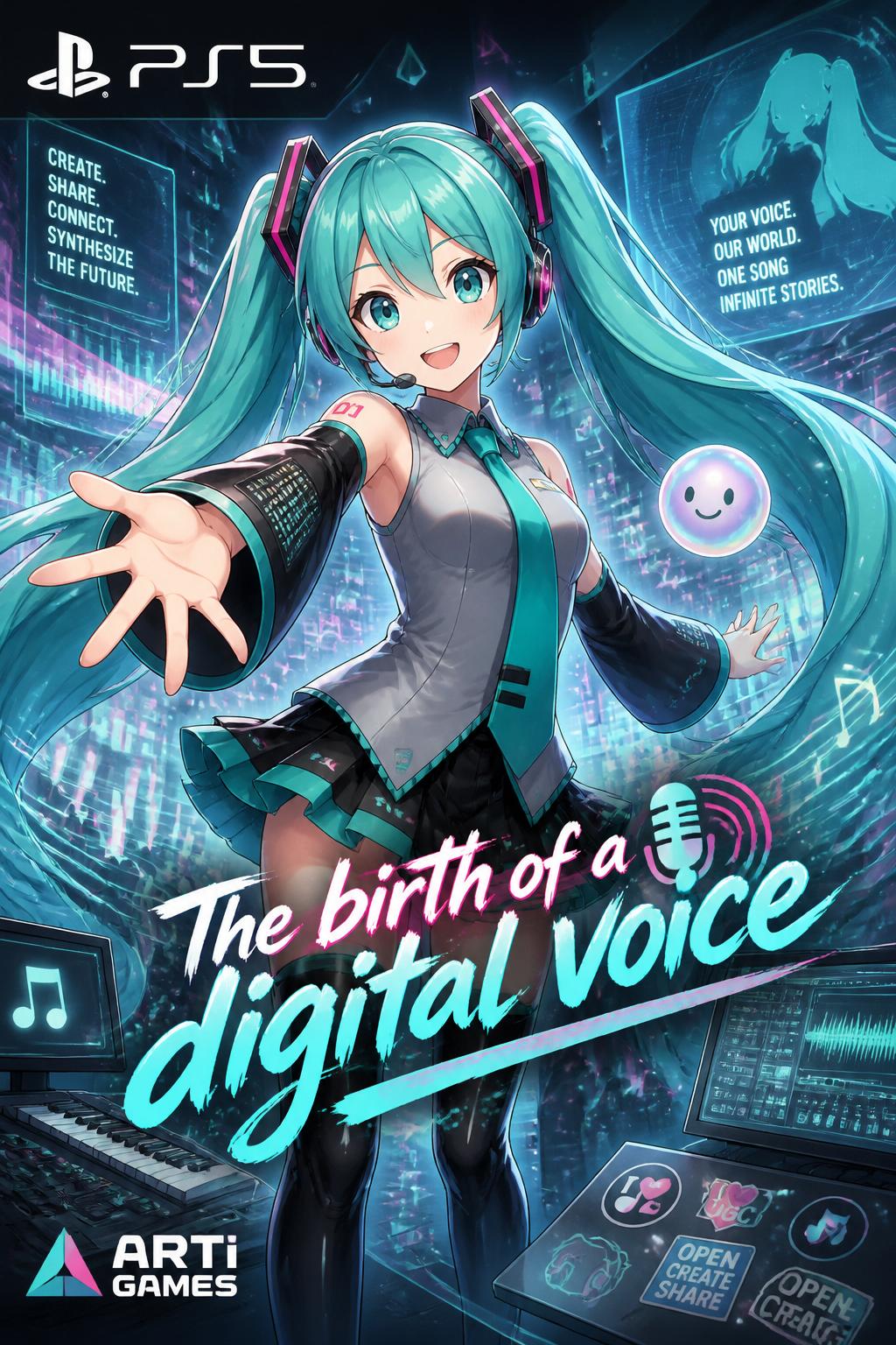 The birth of a digital voice