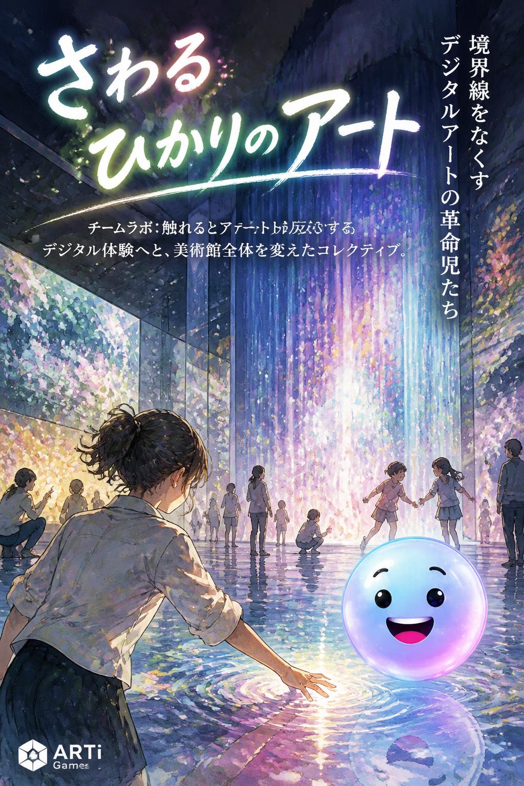 さわるひかりのアート