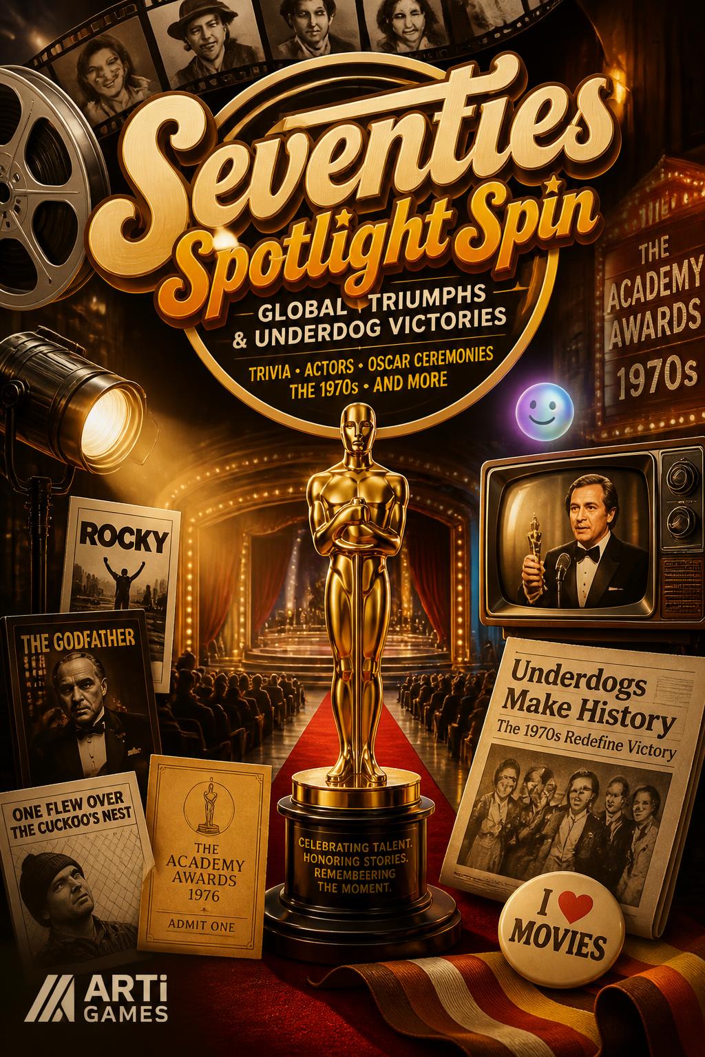 Seventies Spotlight Spin