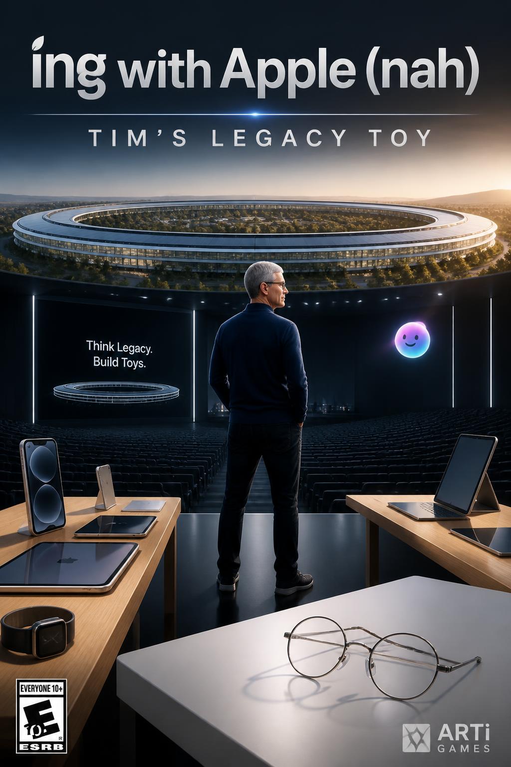 ing with Apple (nah)
    *   *Idea 7:* Tim's Legacy Toy