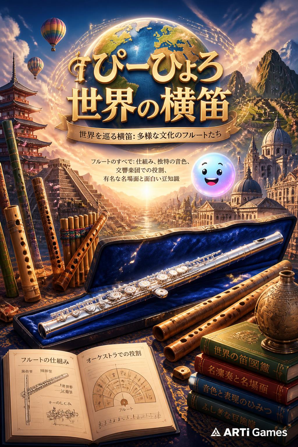 ぴーひょろ世界の横笛