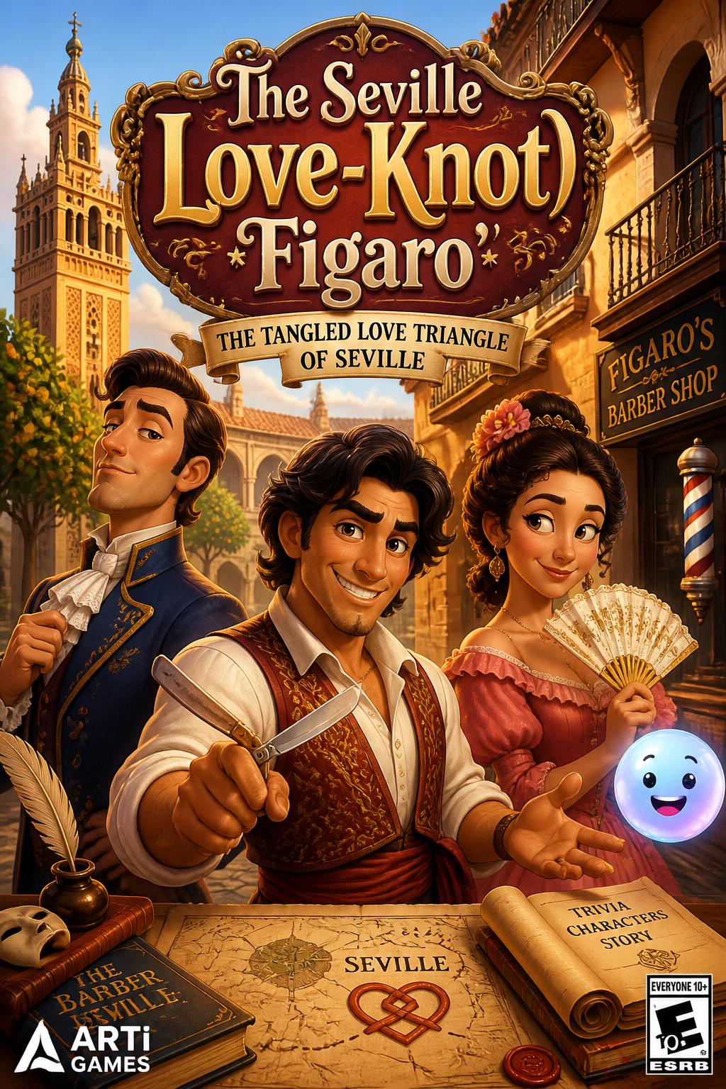 The Seville Love-Knot) (4 words)
    *   *Figaro'