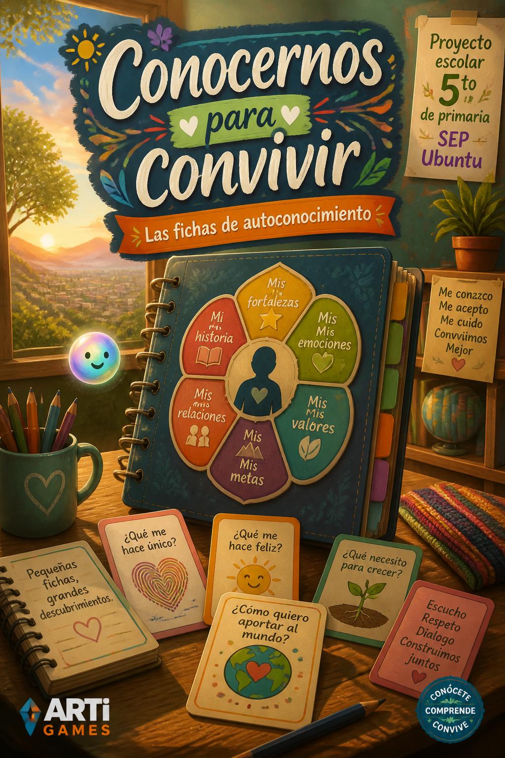 Conocernos para convivir: Las fichas de autoconocimiento