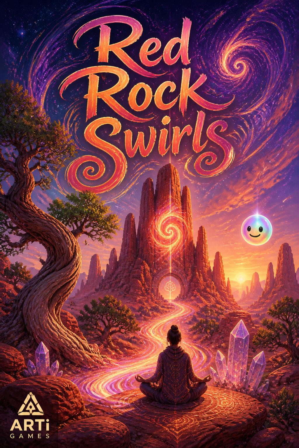 Red Rock Swirls