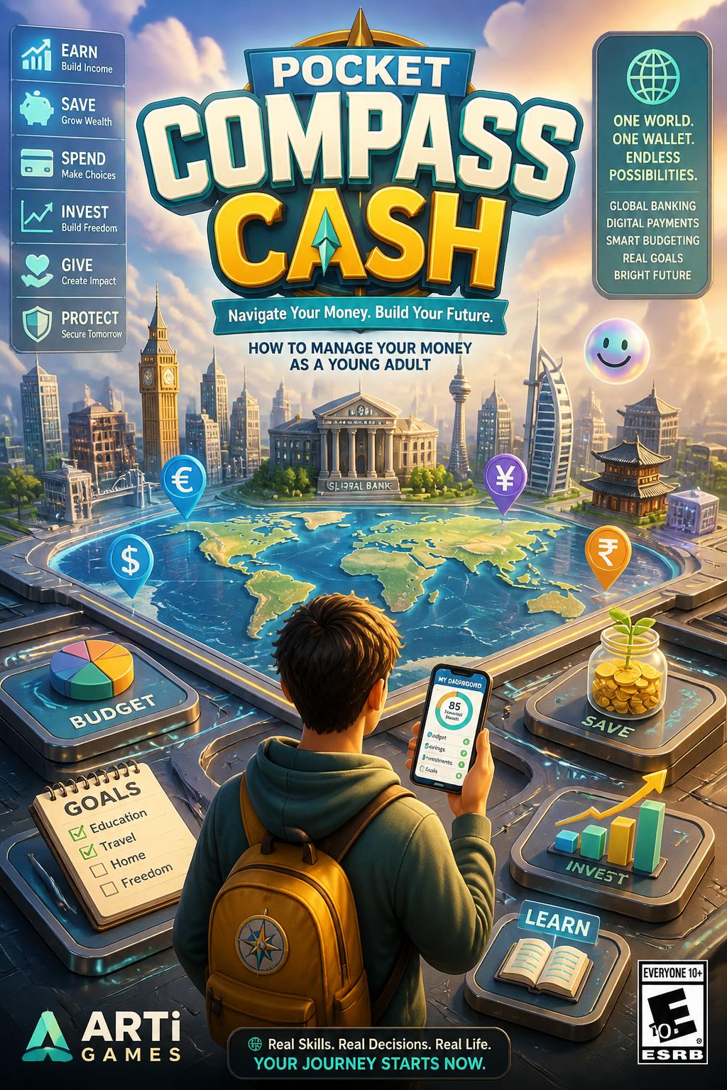 Pocket Compass Cash