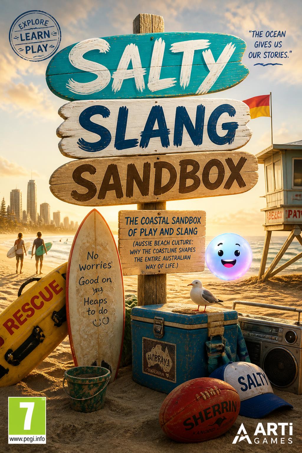 Salty Slang Sandbox