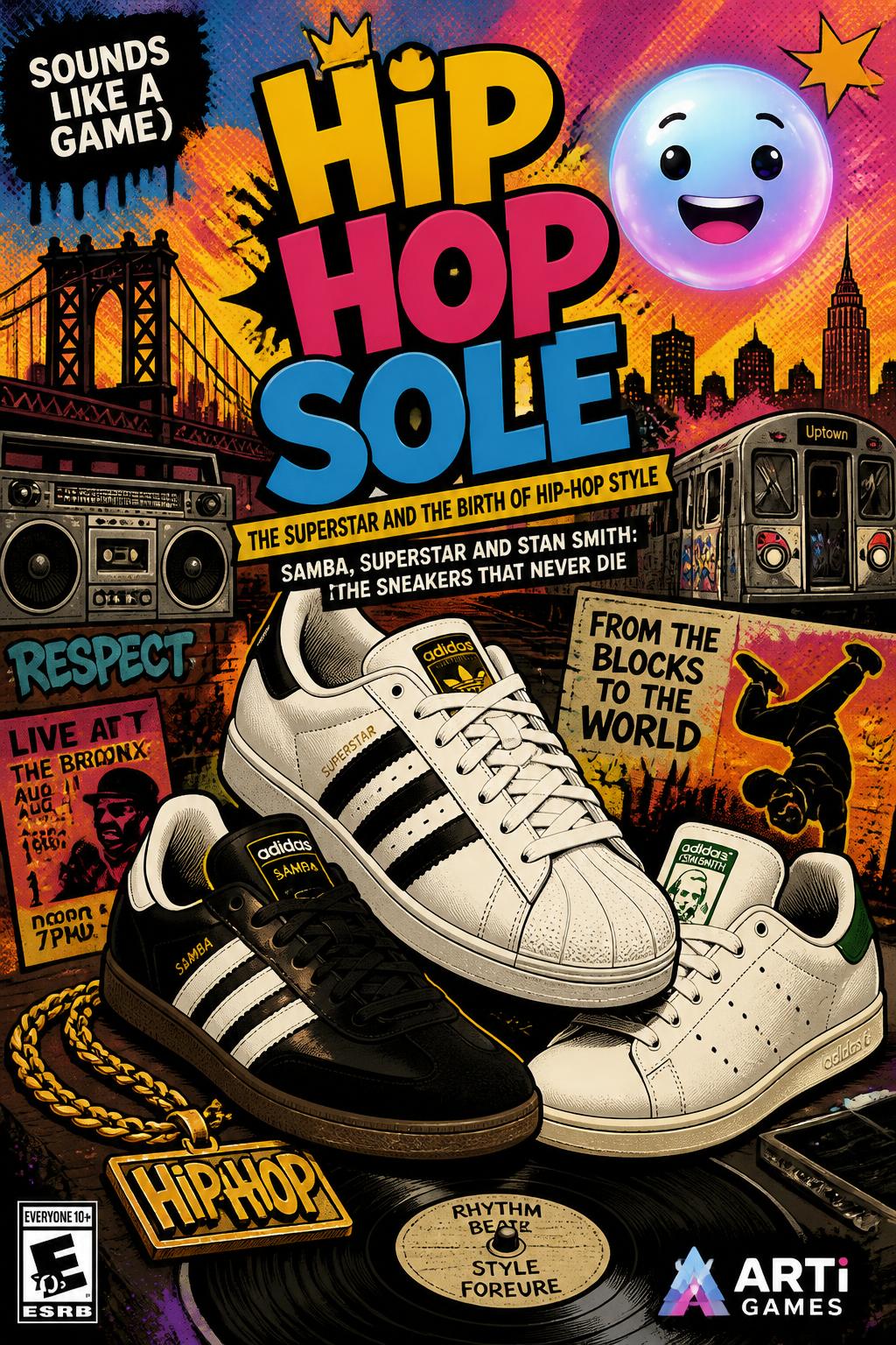 sounds like a game)
    *   *Hip Hop Sole* (3 words)
    *