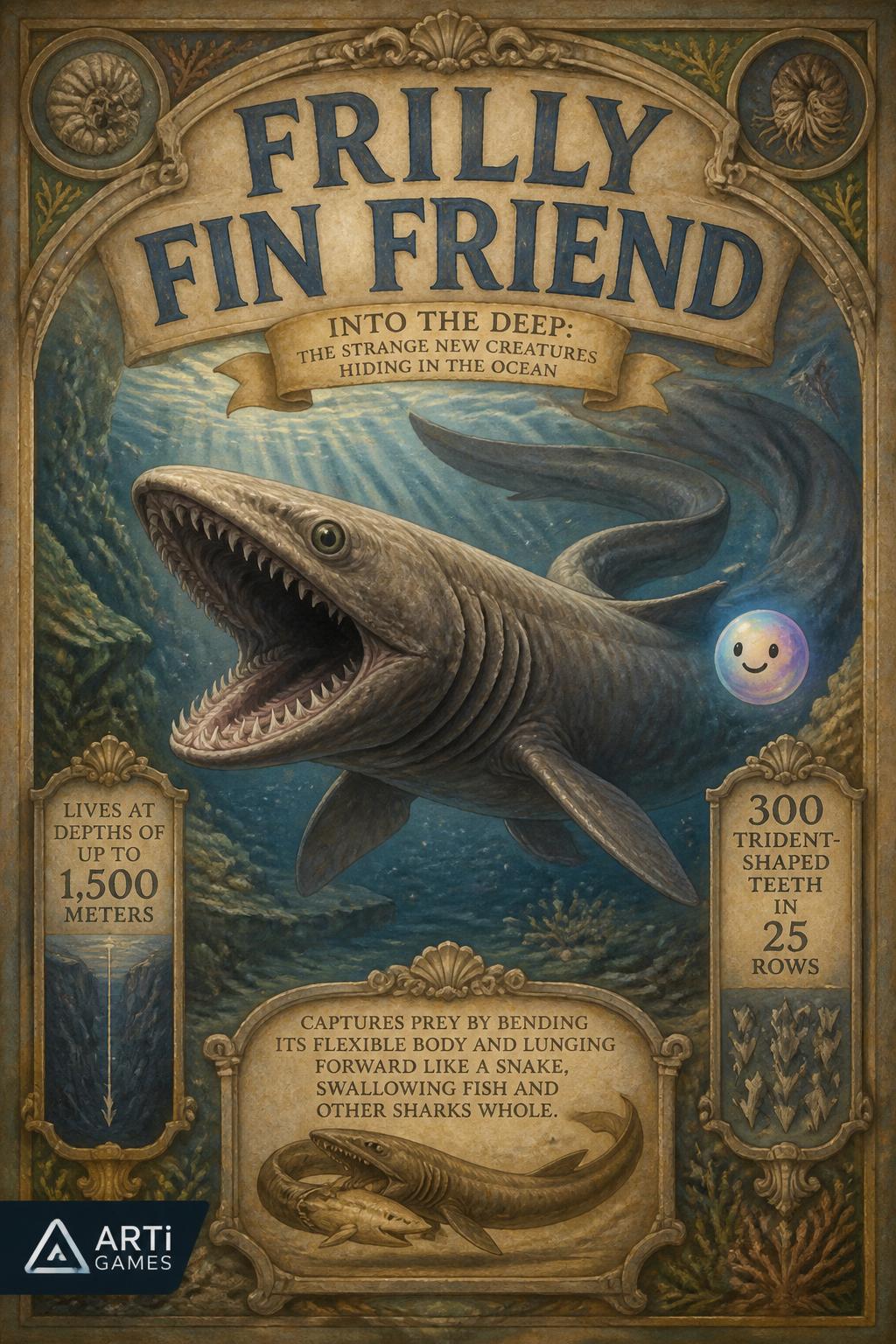 Frilly Fin Friend