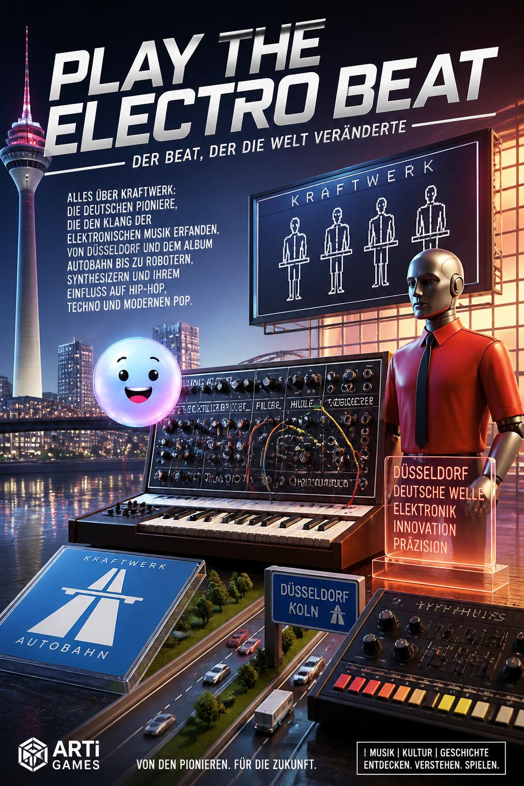 Play the electro beat) - 4 words.
    *   *Idea 7