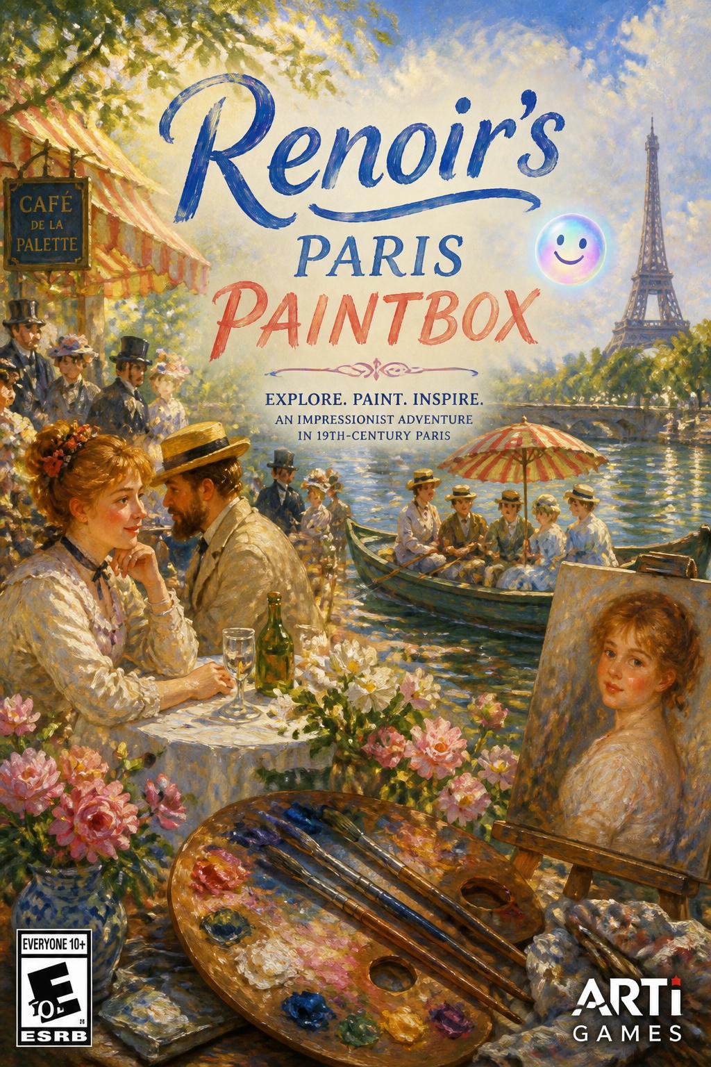 Renoir's Paris Paintbox