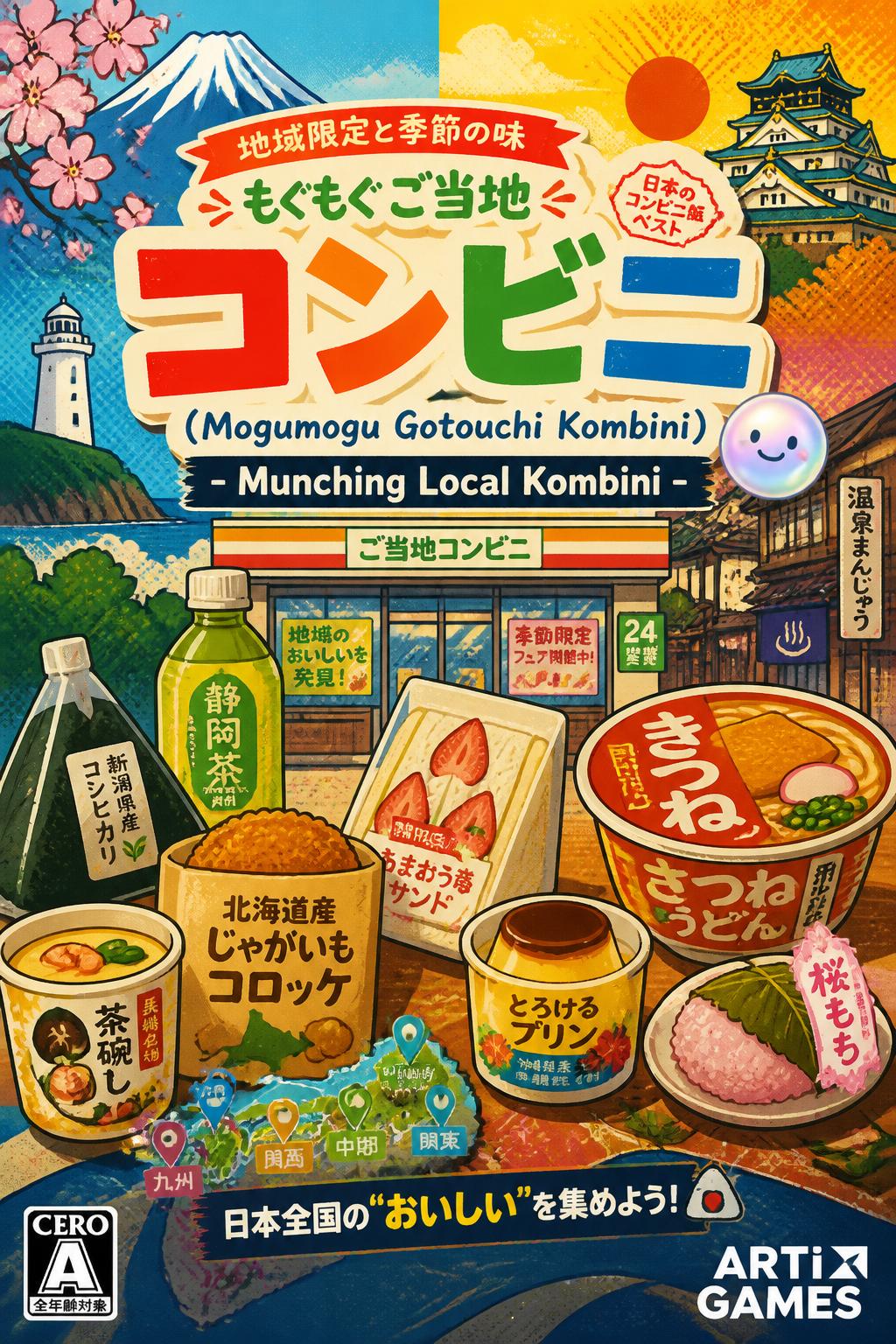 コンビニ (Mogumogu Gotouchi Kombini) - Munching Local Kombini