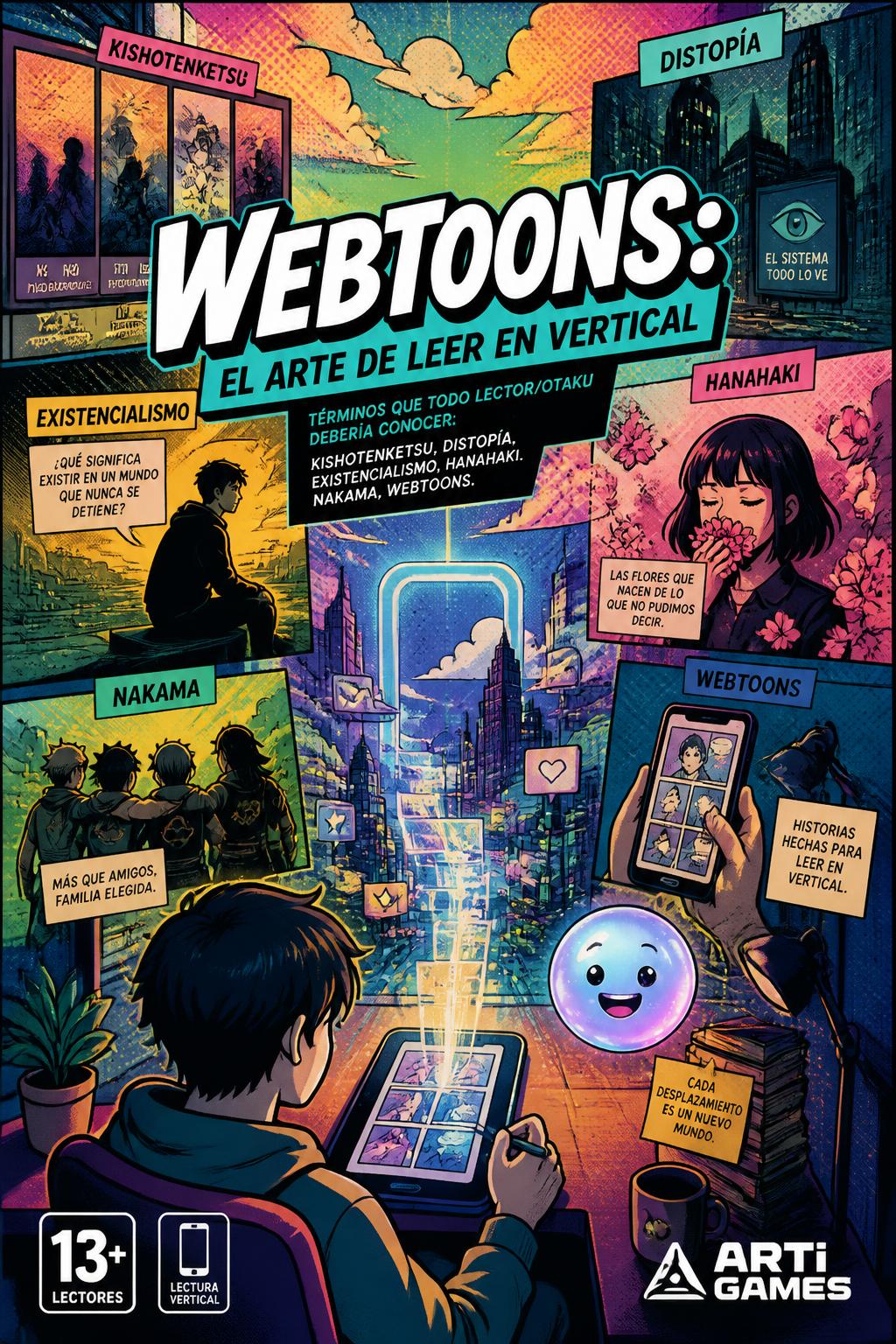 Webtoons: el arte de leer en vertical