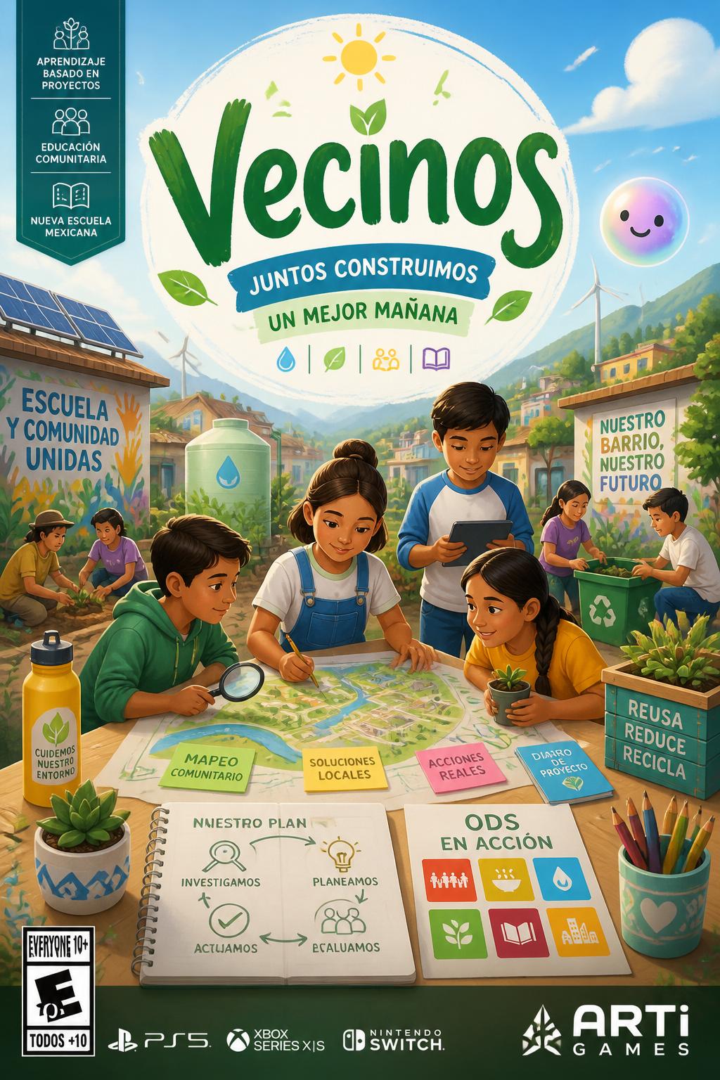 Eco-Vecinos is more environment, maybe Vecinos is better).