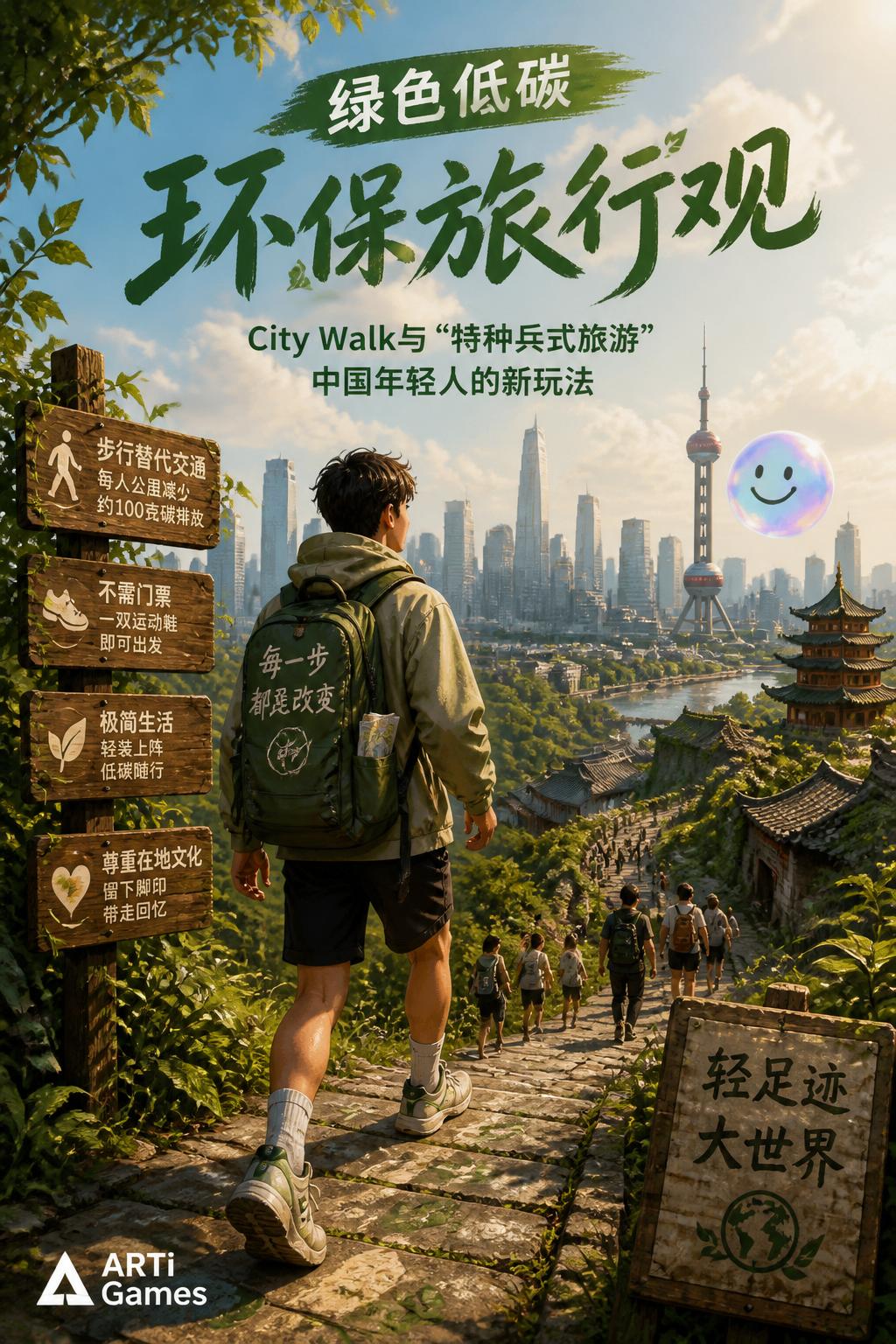 Green Eco Wanderer