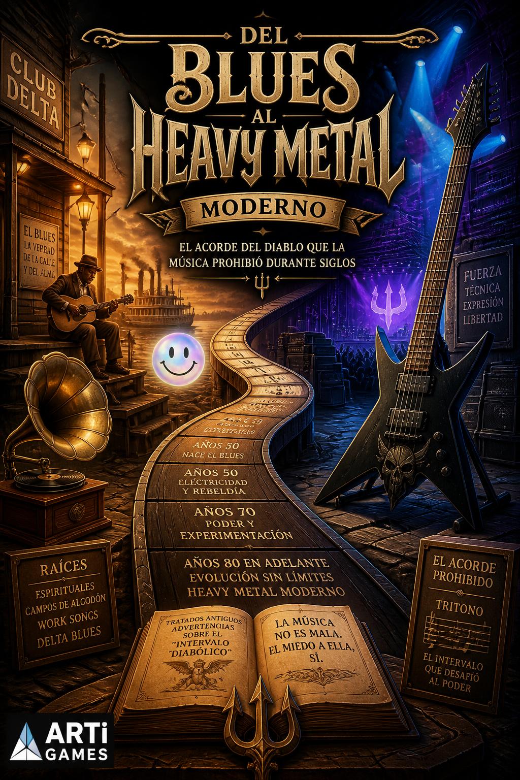 Del blues al heavy metal moderno