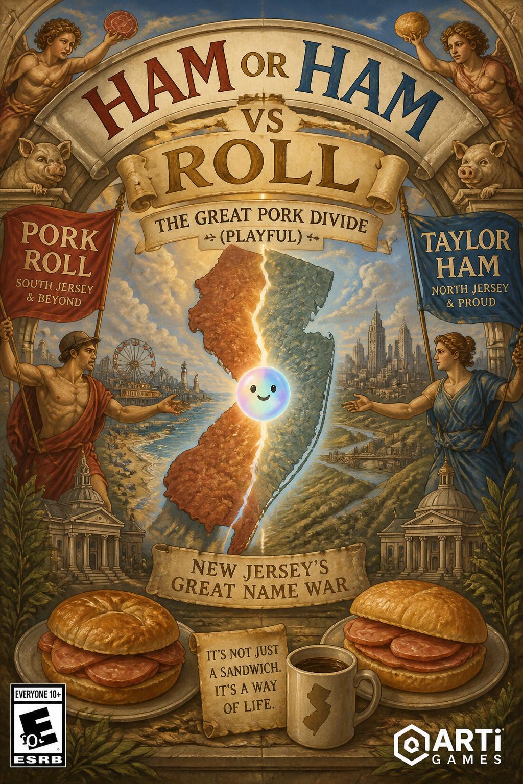 Ham or Ham vs Roll
    *   The Great Pork Divide (Playful