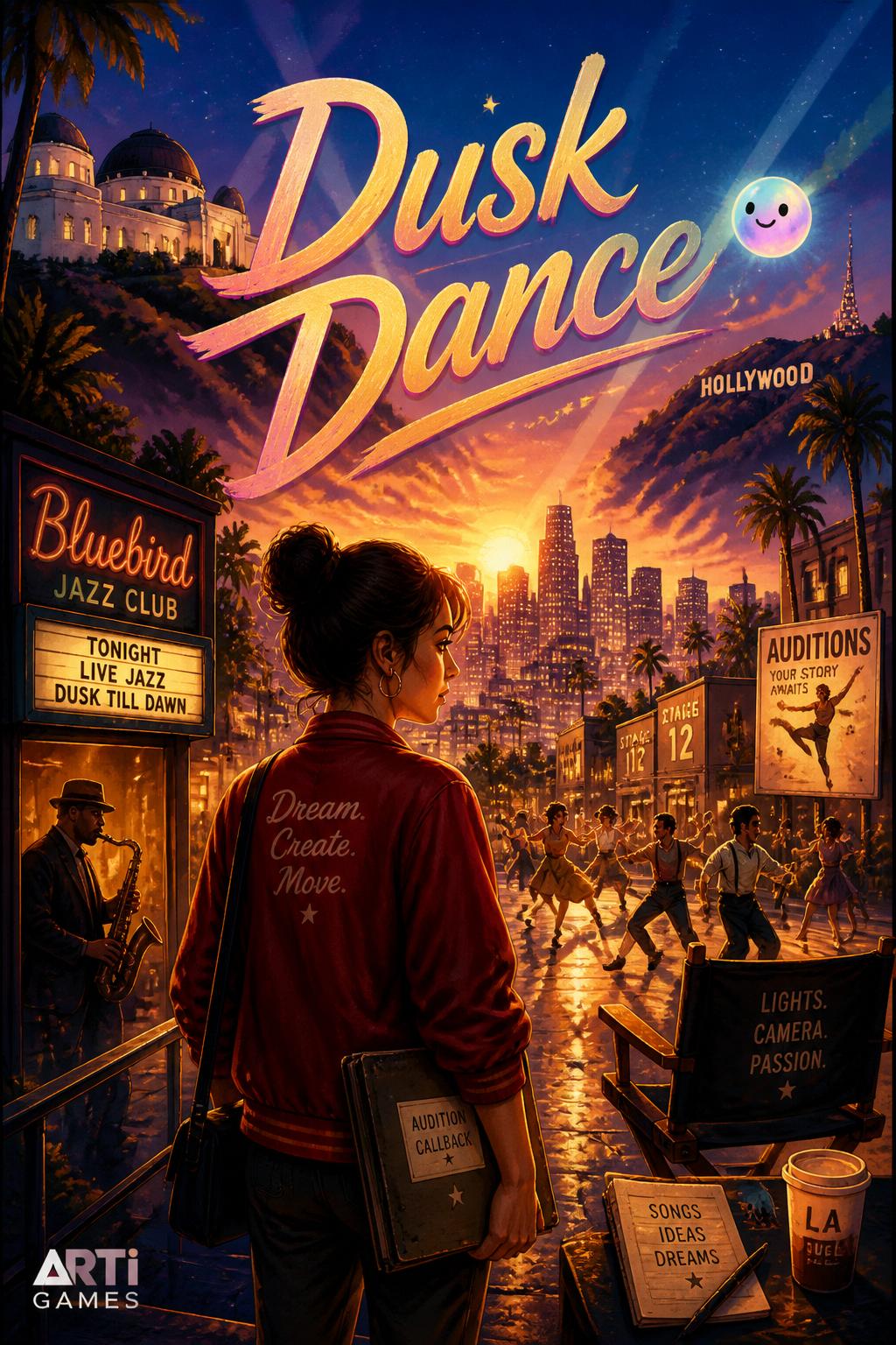 (3 words) - Cute.
    *   *Dusk Dance* (2 words) -
