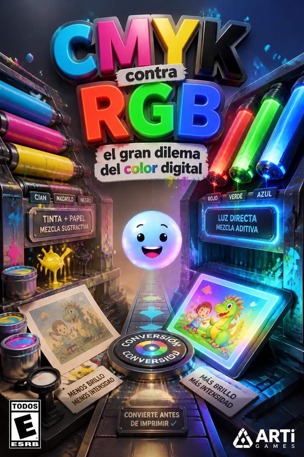 CMYK contra RGB: el gran dilema del color digital