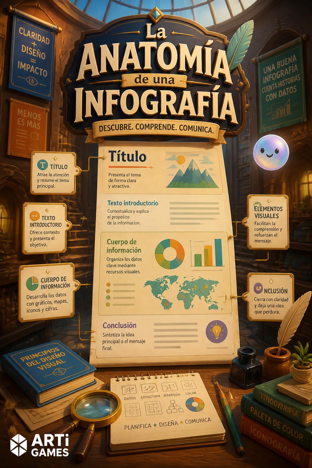La anatomía de una infografía
