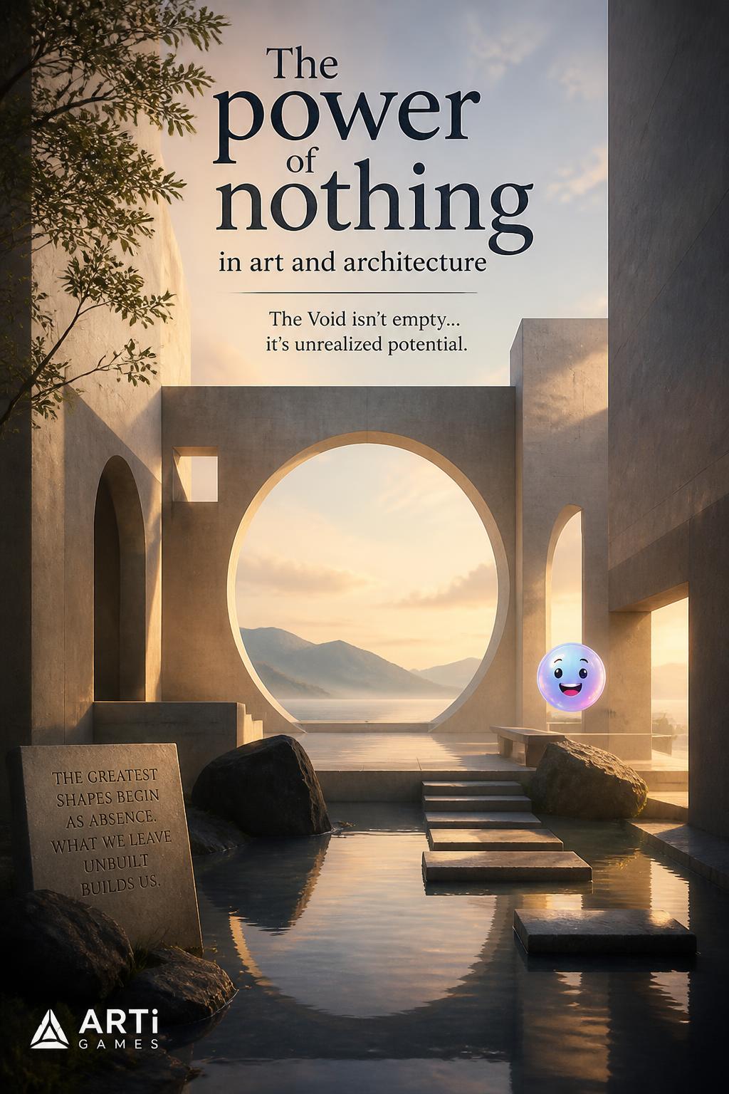 The power of nothing in art and architecture