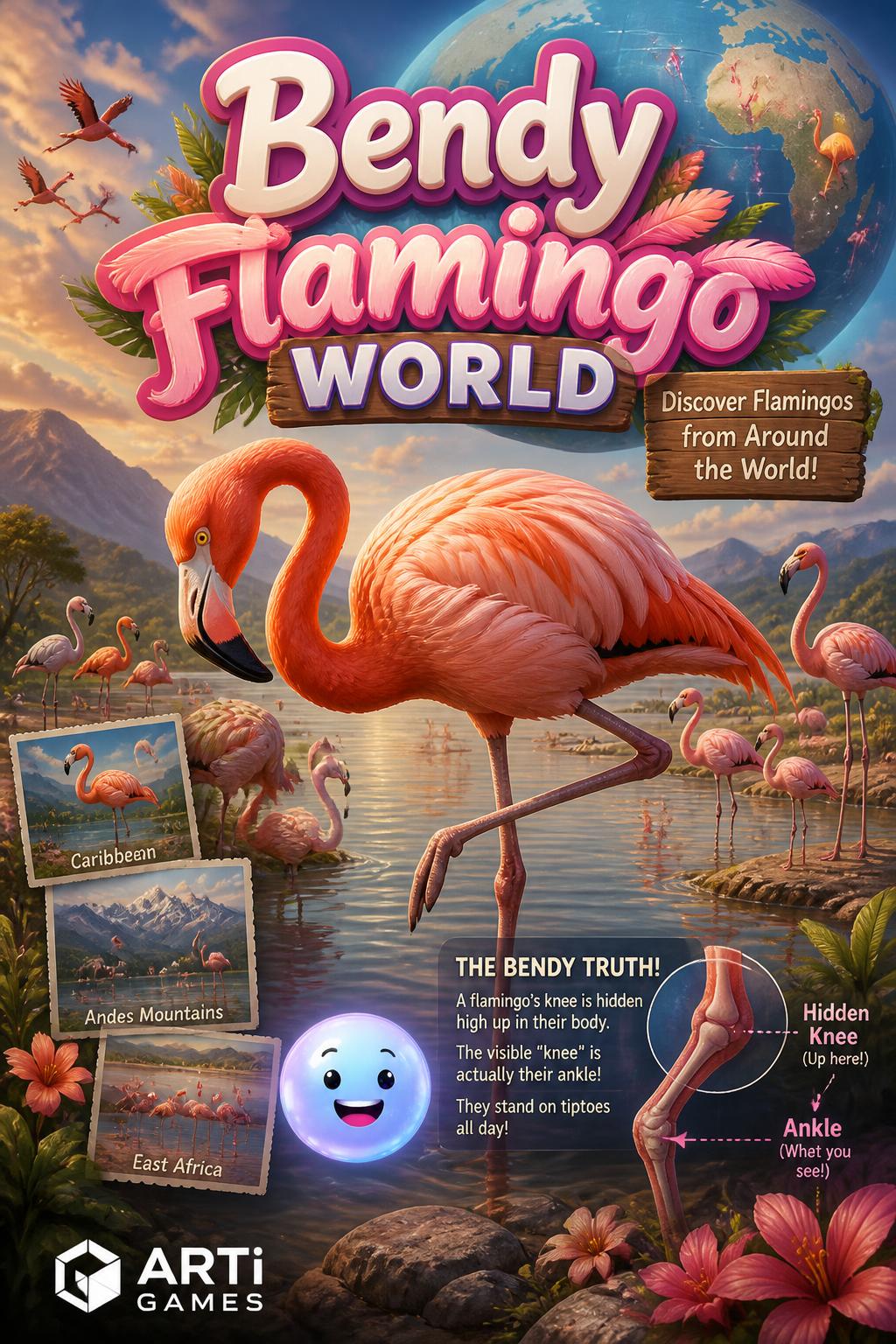 Bendy Flamingo World