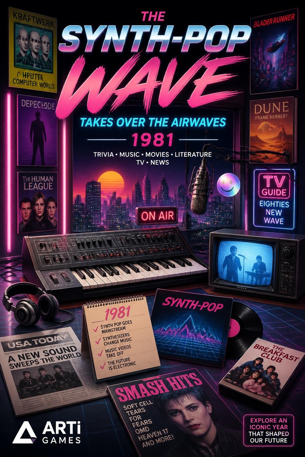 The synth-pop wave takes over the airwaves
