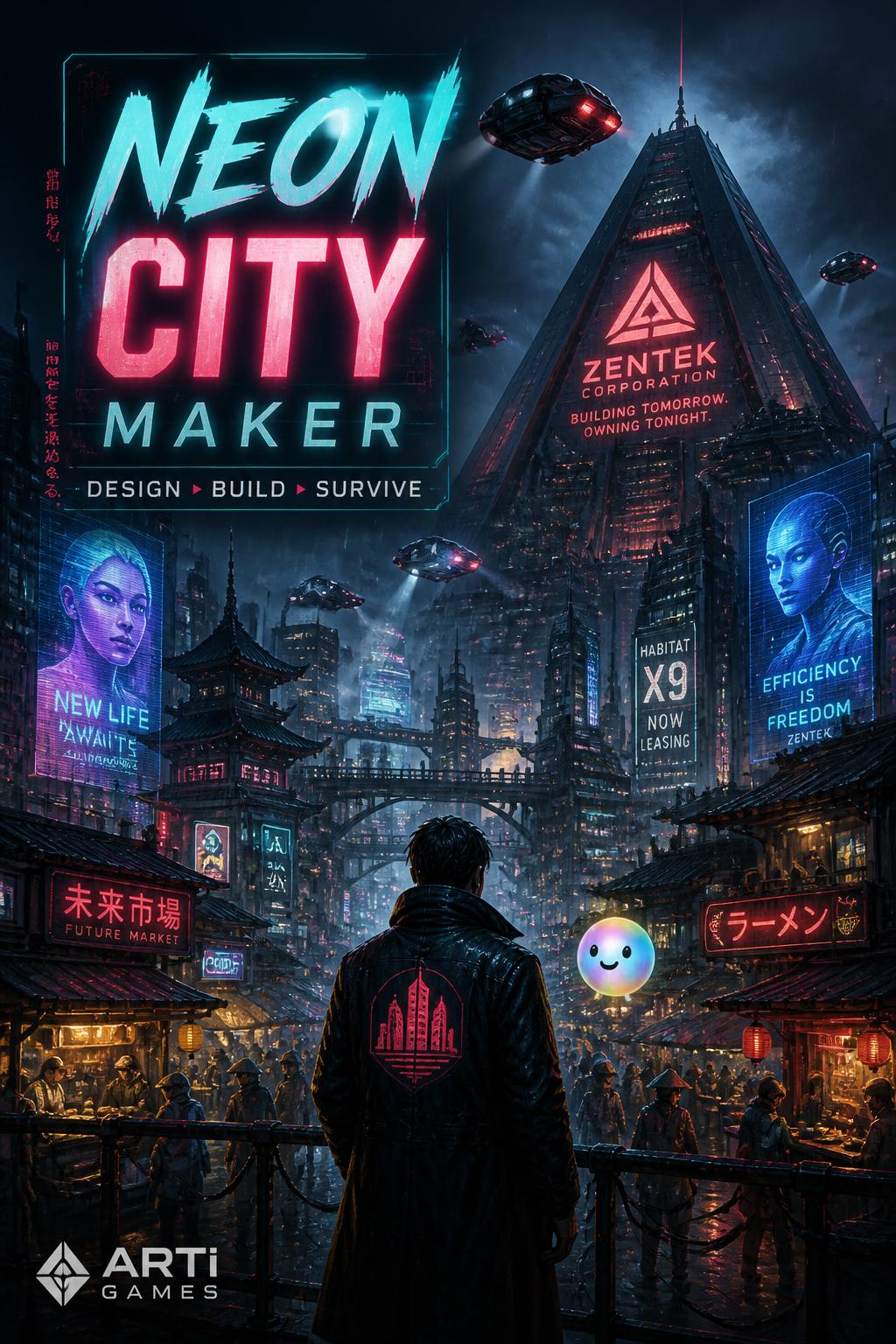 Neon City Maker