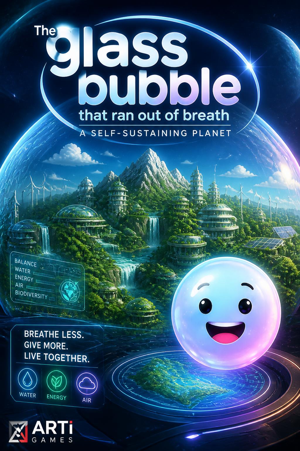 The glass bubble that ran out of breath