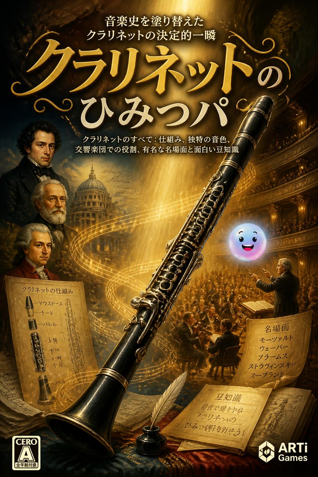 クラリネット）

案12：
クラリネットのひみつパ
