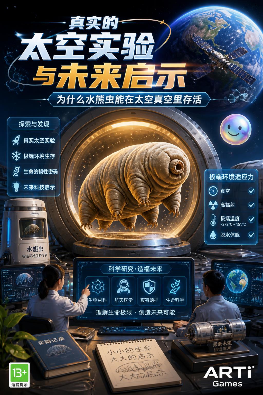 真实的太空实验与未来启示