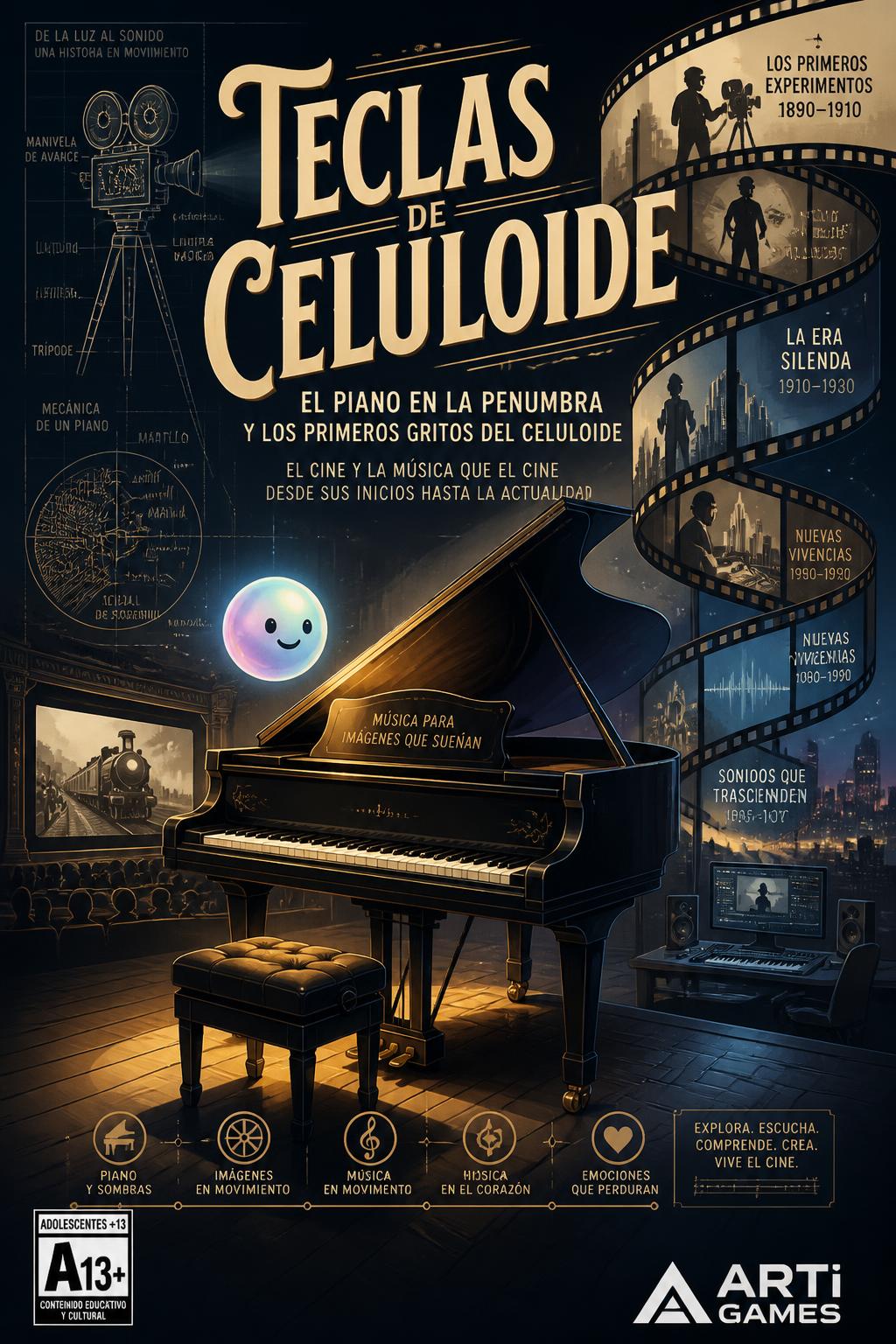Teclas de Celuloide