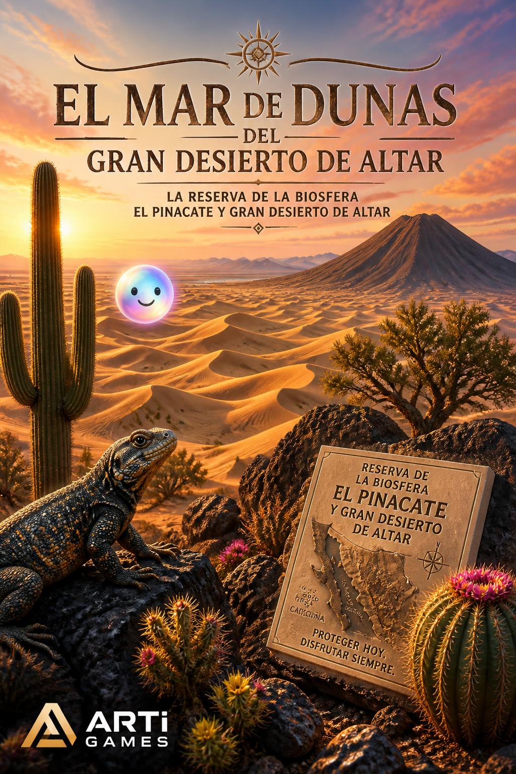 El mar de dunas del Gran Desierto de Altar