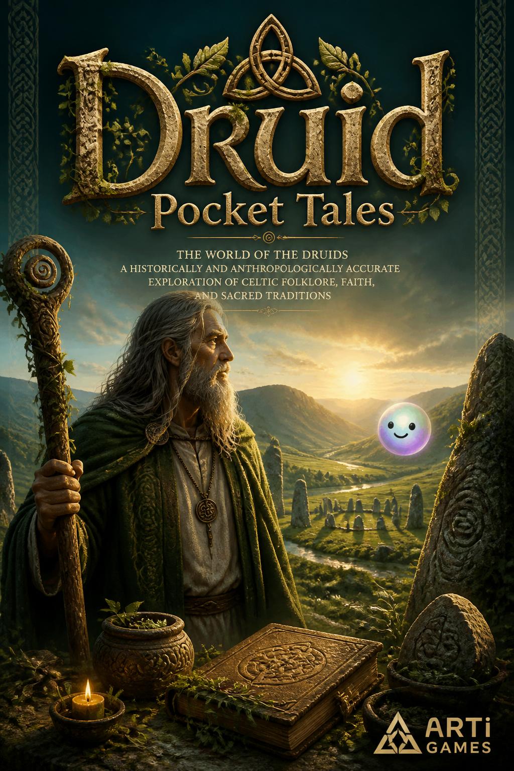 inviting)
    *   *Druid Pocket Tales* (3 words)
    *