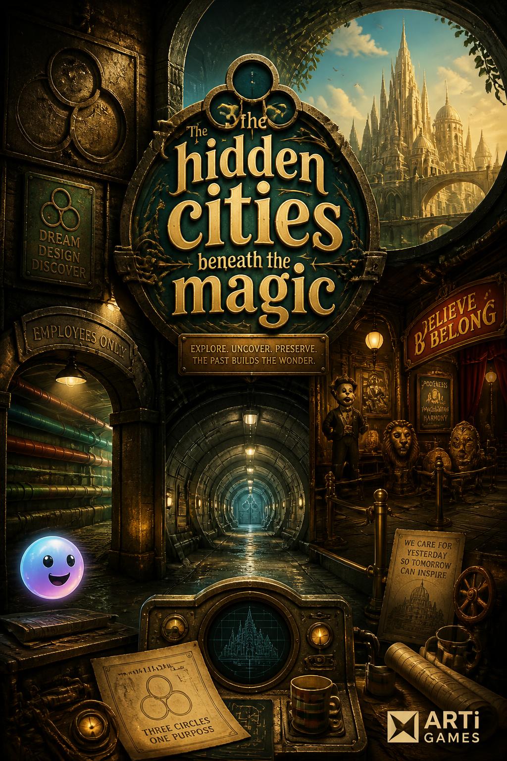 The hidden cities beneath the magic