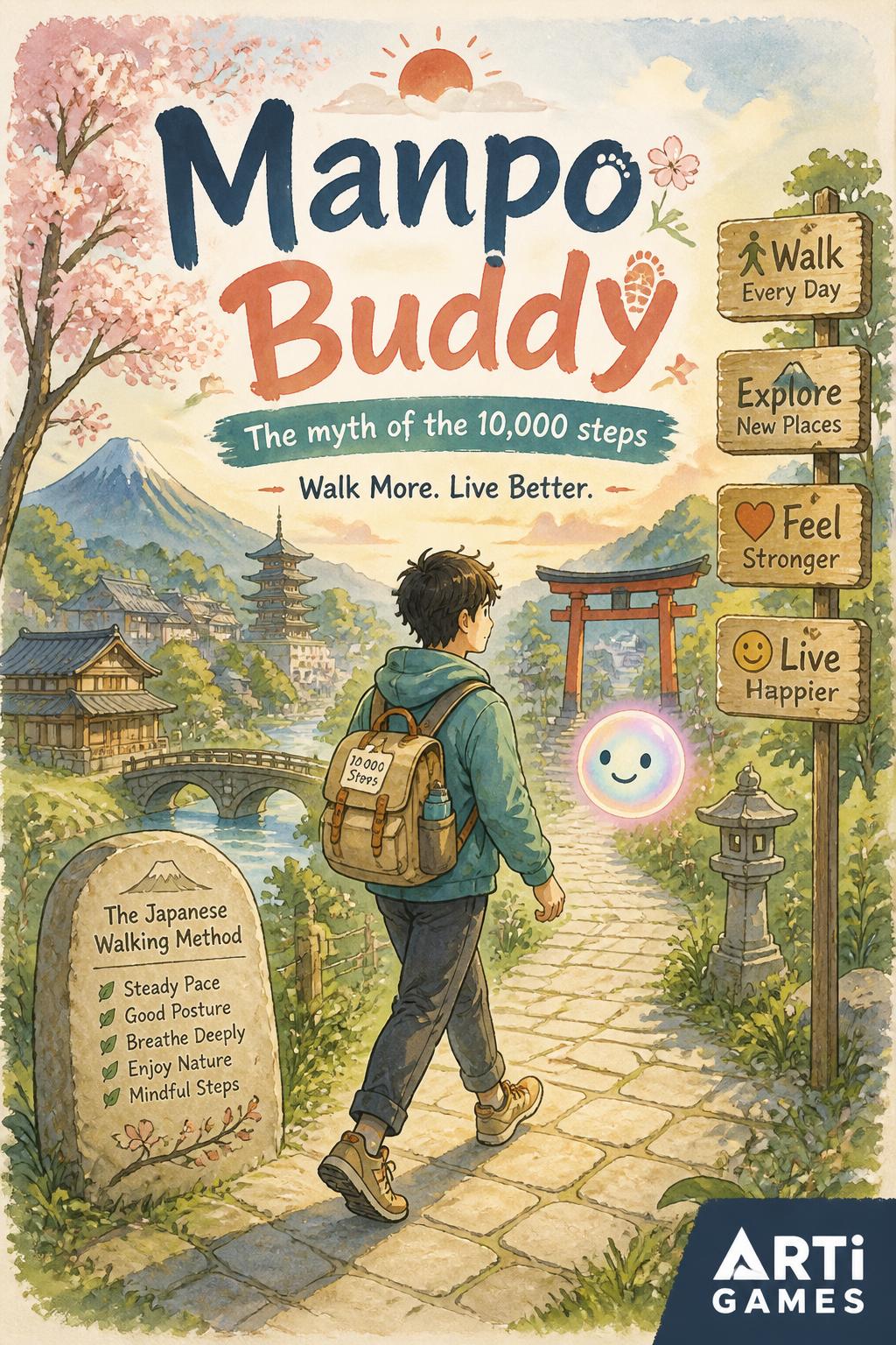 Manpo Buddy
    *   *Idea 4 (Playful/Inviting/Toy-like