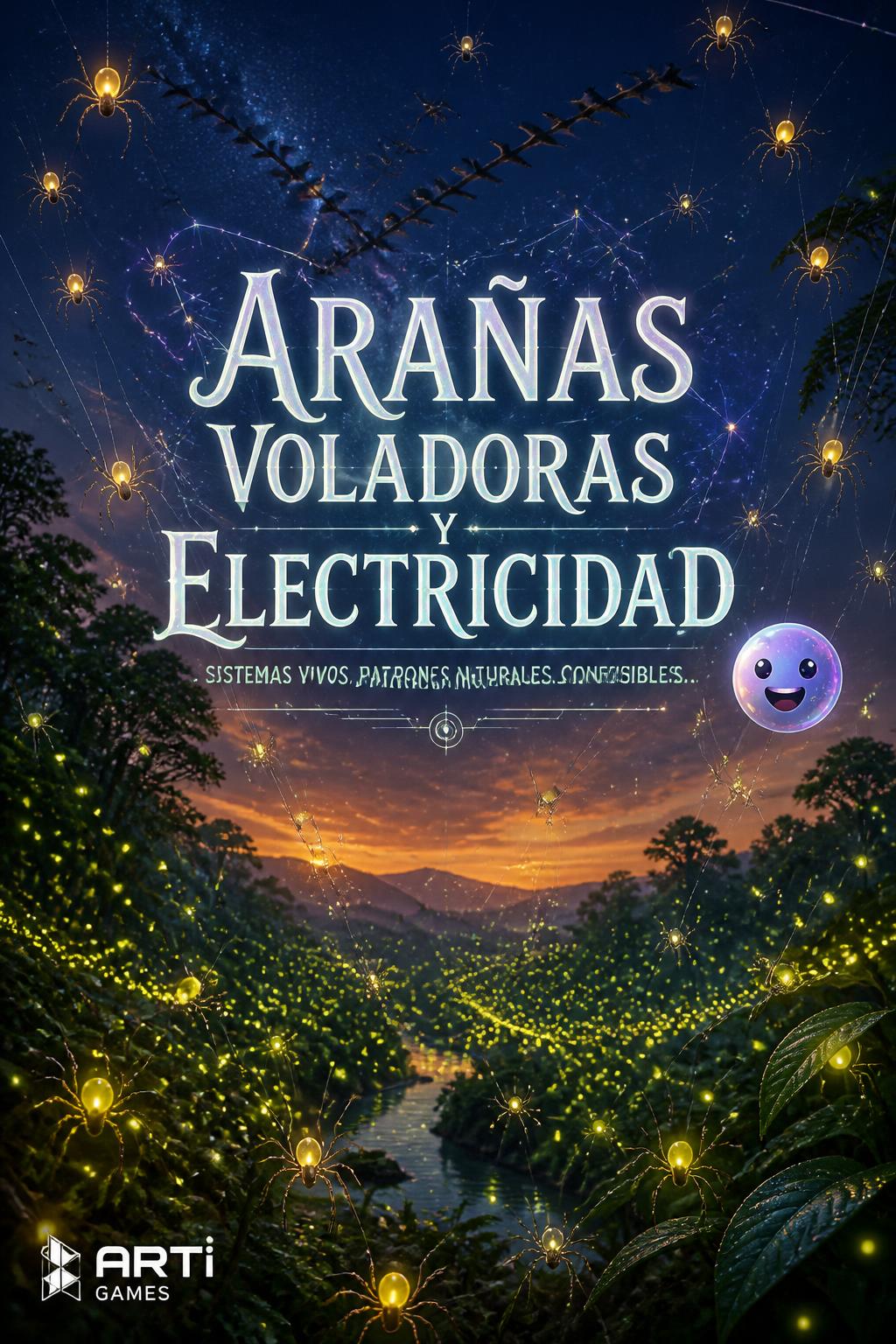 Arañas voladoras y electricidad