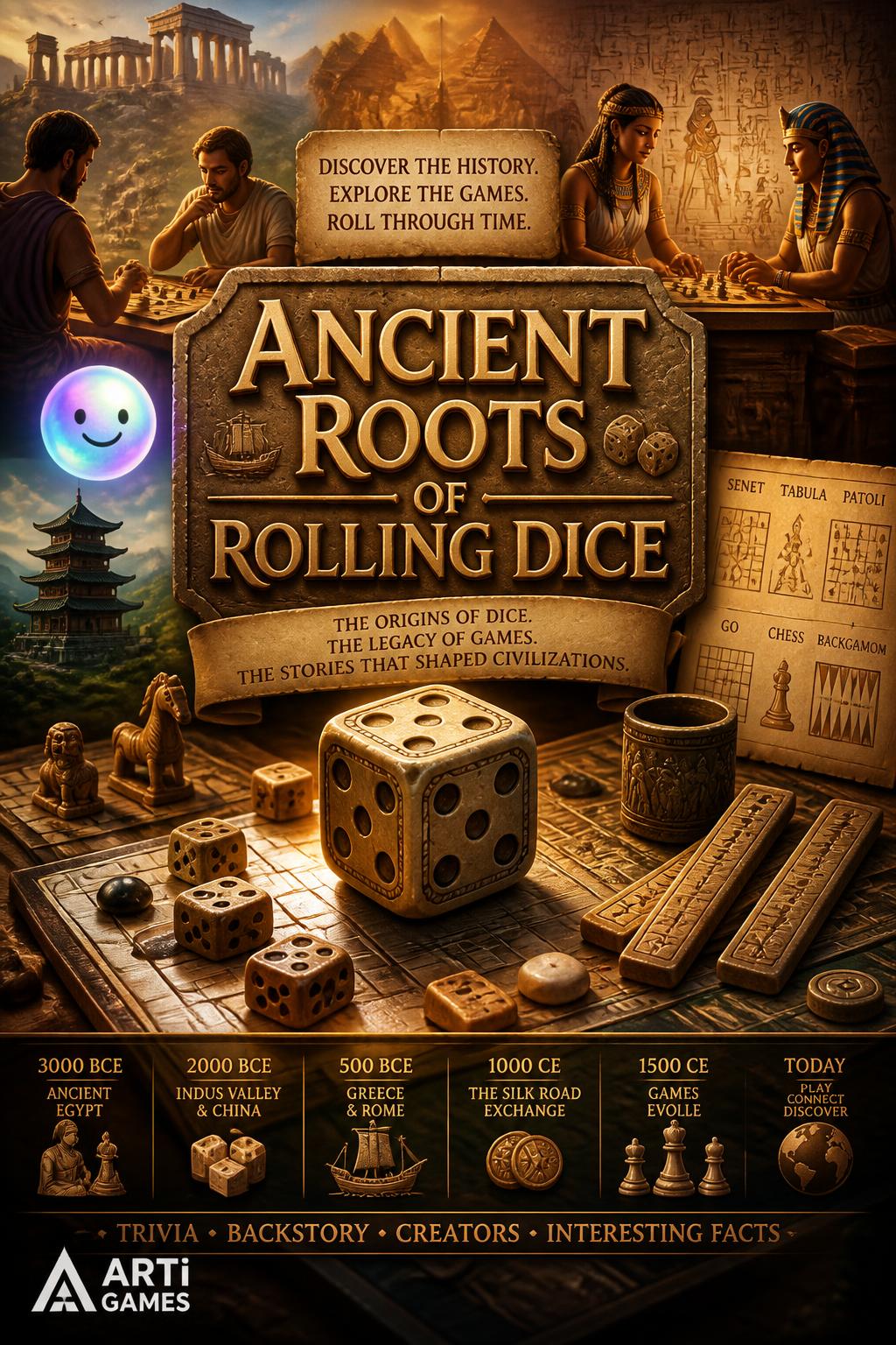 Ancient roots of rolling dice
