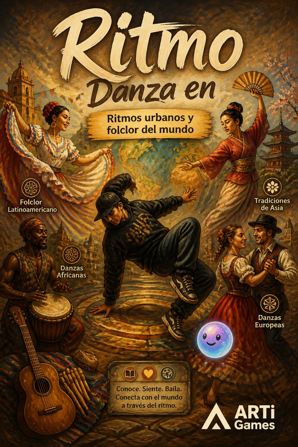 Ritmo (One/two words)
    *   *Idea 12:* Danza en