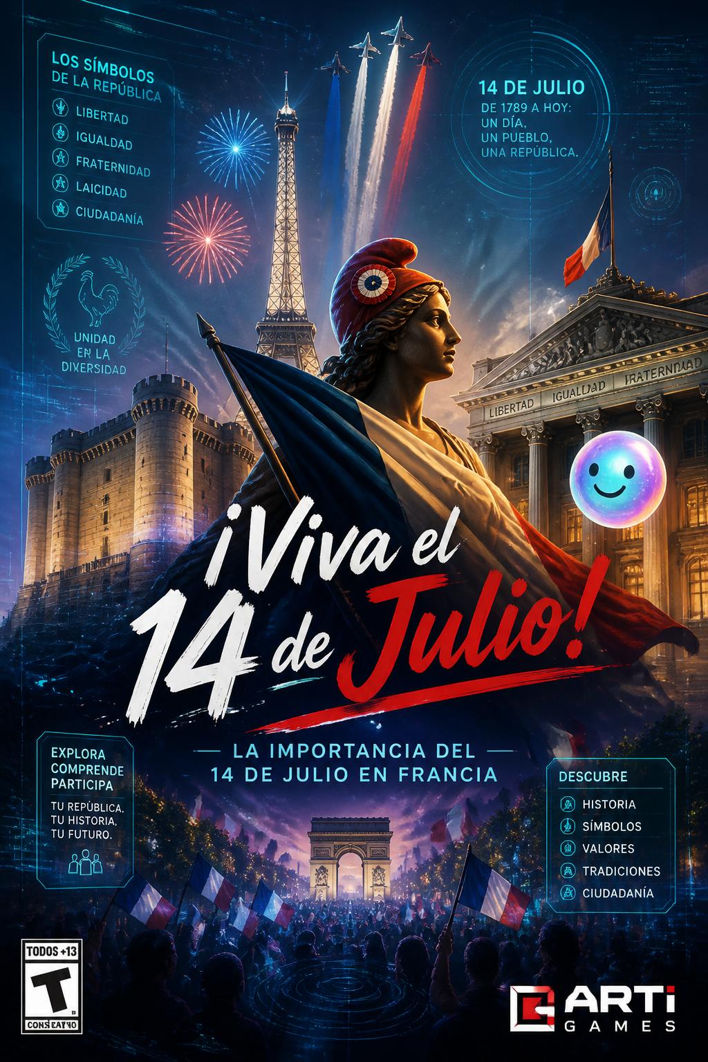 ¡Viva el 14 de Julio!